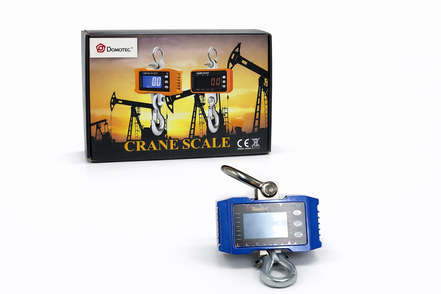 Digitale Kranwaage mit Haken und LCD-Display